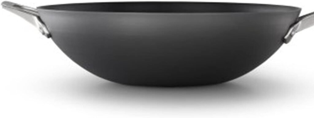 Calphalon Premier Hard-Anodized Nonstick Flat Wok Frying
