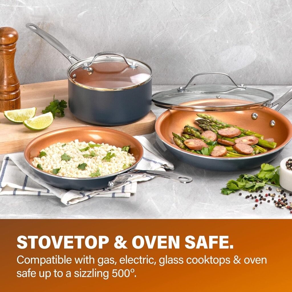 Gotham Steel 10 Piece Pots