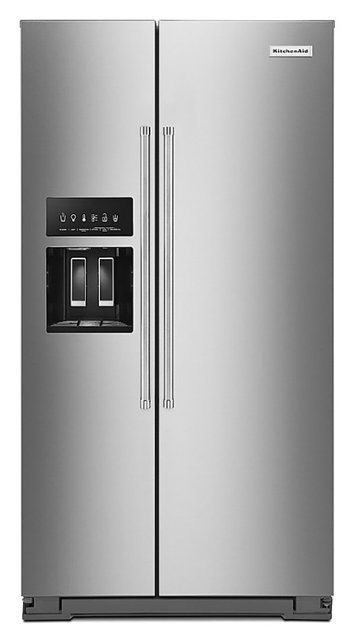 KitchenAid-24.8-Cu.-Ft.-Side-by-Side-Refrigerator : 3M Gadgets KitchenAid - 24.8 Cu. Ft. Side-by-Side Refrigerator
