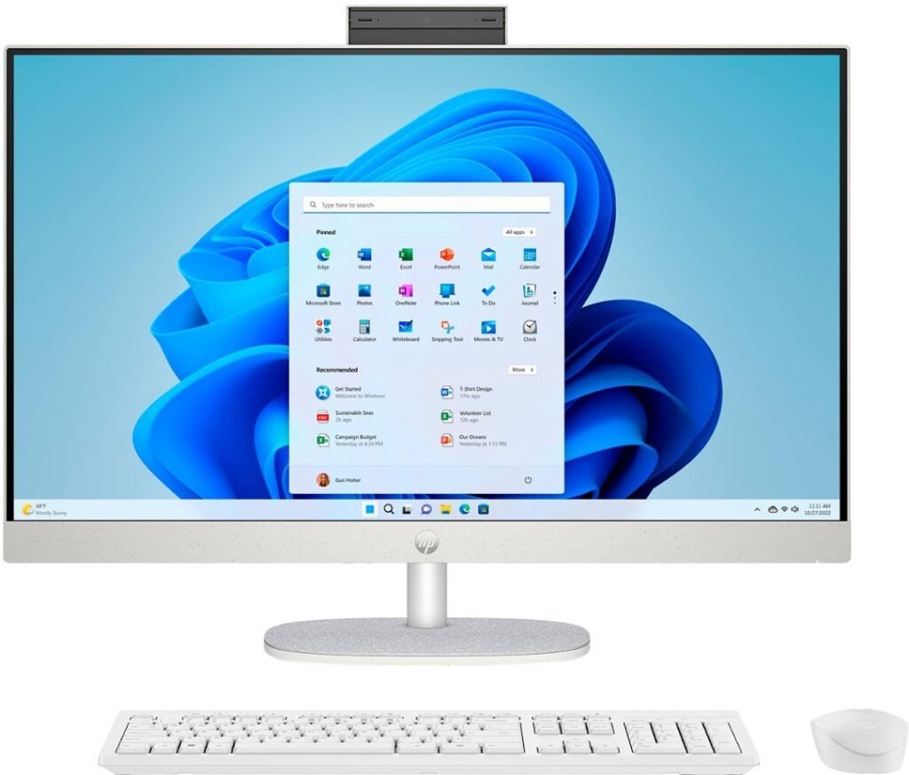 HP - 27" Full HD Touch-Screen All-in-One