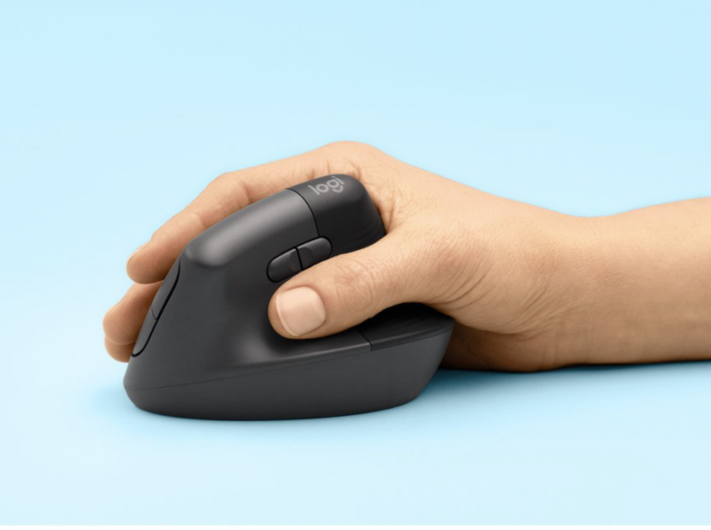 Logitech - Lift Vertical Wireless Ergonomic Mouse : 3M Gadgets Logitech Lift Vertical